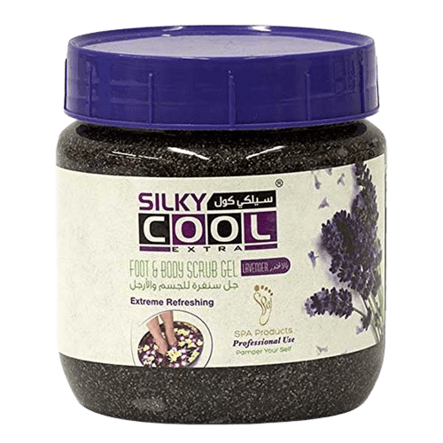 Silky Cool Foot & Body Scrub Gel Lavender 500ml